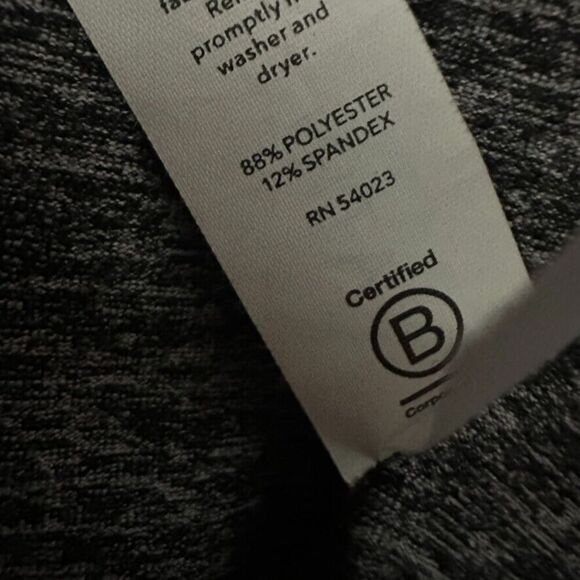 Athleta OM Yoga Wrap Women's One Size‎ Charcoal Gray Sleeveless Stretch Yoga - Picture 6 of 9